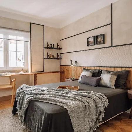 Meran - 3 Bedrooms And Terrace In Alvalade Lägenhet Lisboa